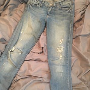 Flying Monkey Jeans - Flying Monkey Distressed Skinny Jeans Flying Monkey Jeans - Flying Monkey Distressed Skinny Jeans